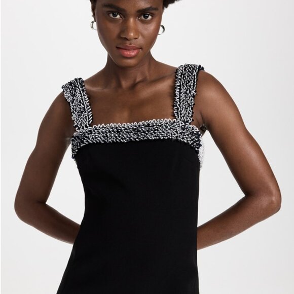 Johnathon Simkhai - Nada Embellishment Crepe Mini Dress NWT - Picture 3 of 7